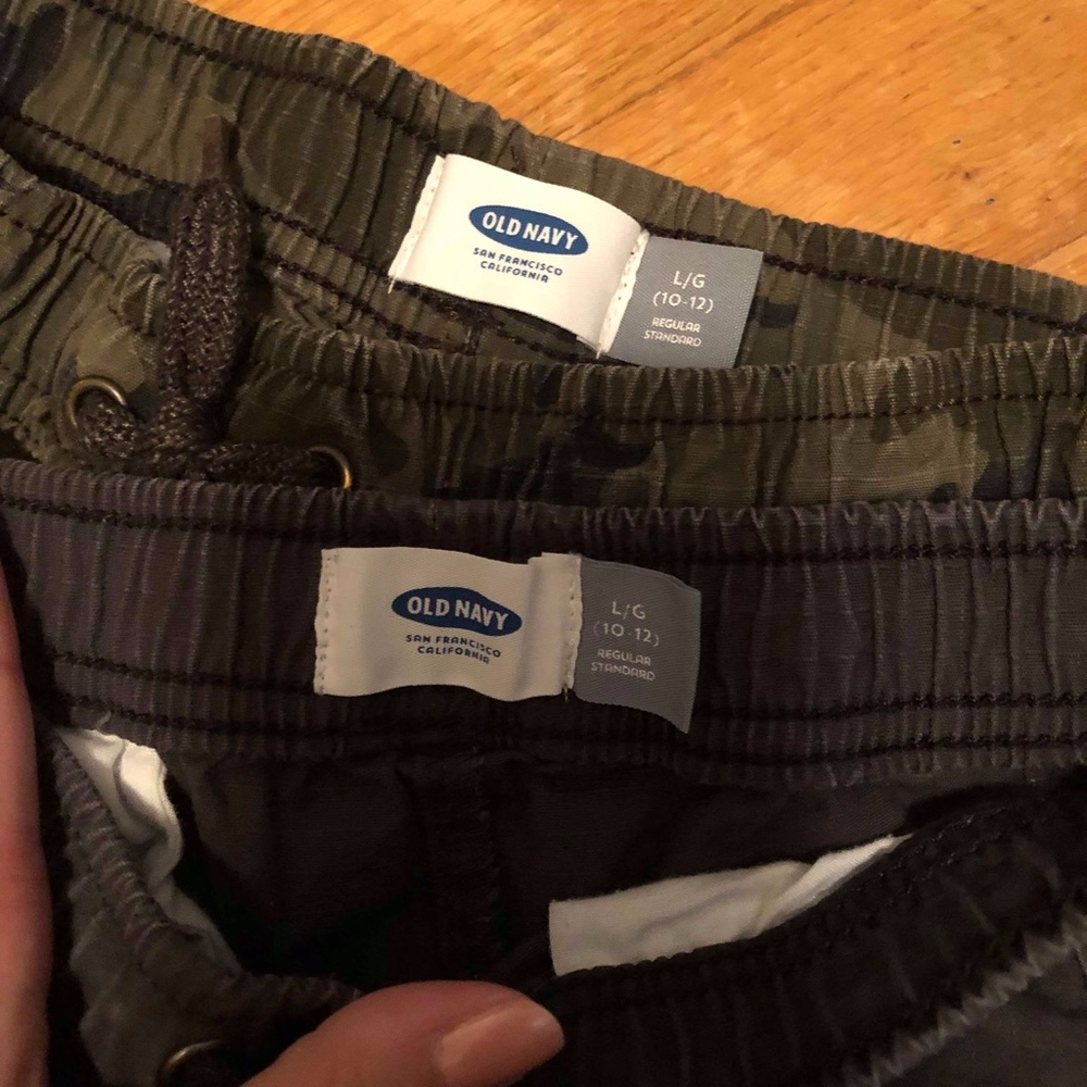 old navy jogger boys size 10/12